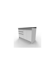 BAJO MESADA 2 PUERTAS Y CUBIERTERO 1.20