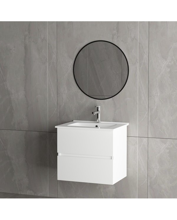 MUEBLE C/BACHA DE LOZA 60CM