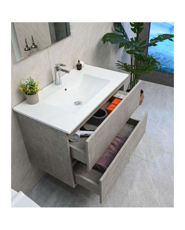 MUEBLE DE BAÑO C/BACHA 80cm