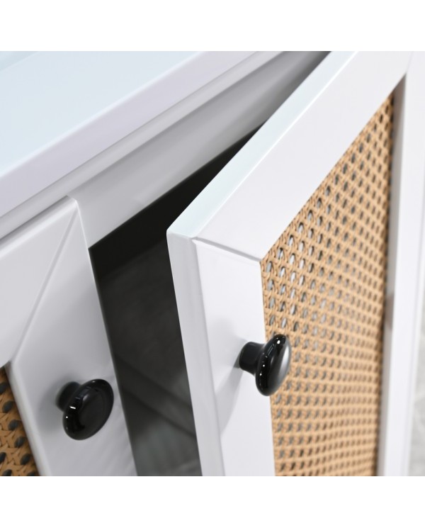 MUEBLE BLANCO C/BASE DE ALUMINIO 70CM