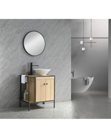 MUEBLE C/ALUMINIO Y BACHA 67 CM