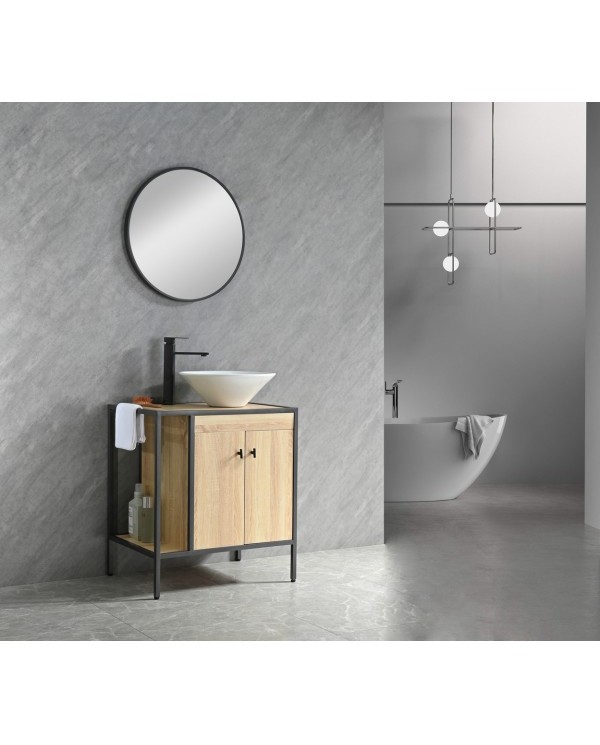 MUEBLE C/ALUMINIO Y BACHA 67 CM