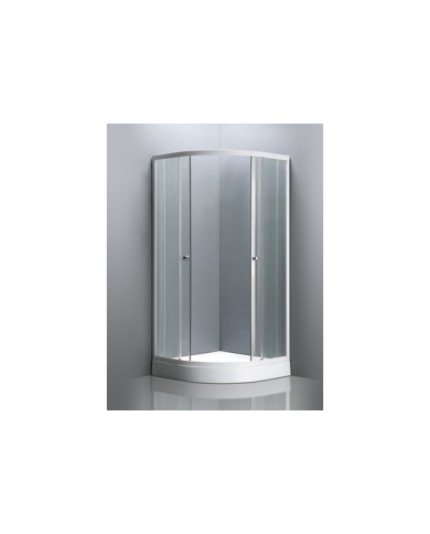 CABINA CURVA 90X90 C/PISO