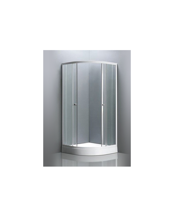 CABINA CURVA 90X90 C/PISO