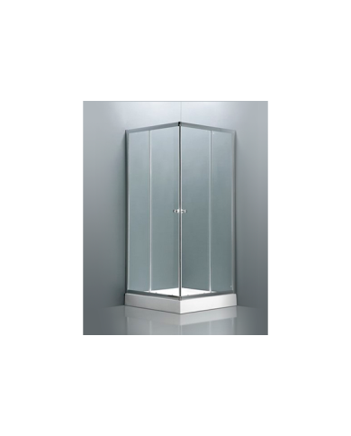 CABINA RECTA 90X90 C/PISO