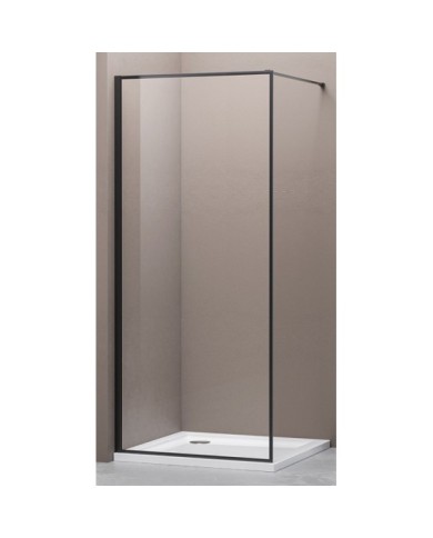 MAMPARA PERFIL NEGRO S/PISO