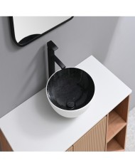 BACHA.APOYO 38CM C/VAL B/N PUNT(LCMRWCV9