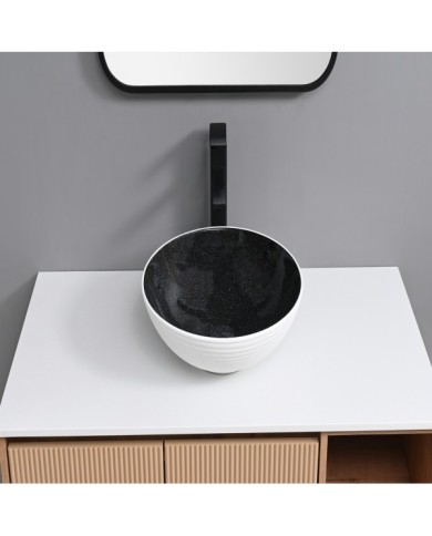 BACHA.APOYO 38CM C/VAL B/N PUNT(LCMRWCV9