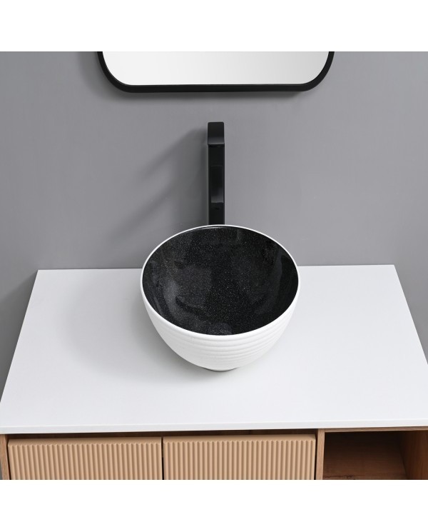 BACHA.APOYO 38CM C/VAL B/N PUNT(LCMRWCV9