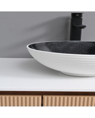 BACHA.APOYO 38CM C/VAL B/N PUNT(LCMRWCV9