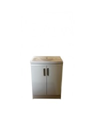 MUEBLE DE BAÑO ECO 0.60 C/BACHA BLANCO